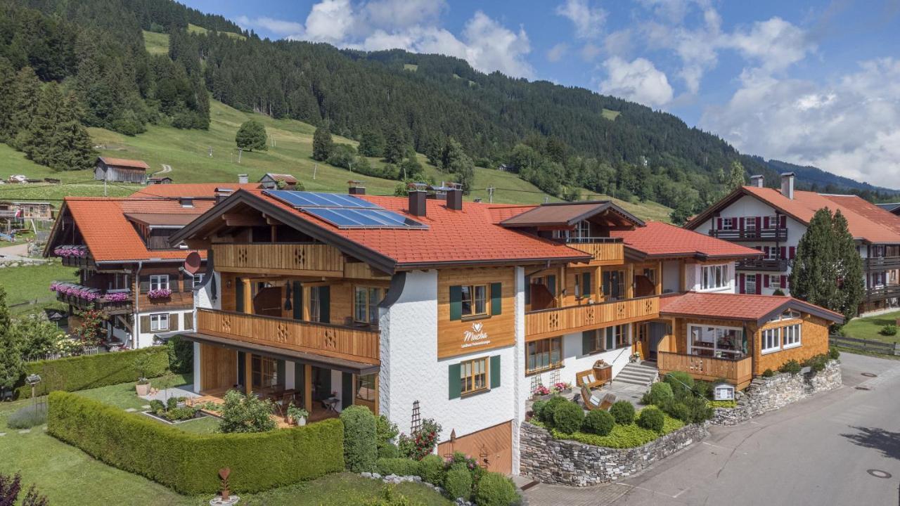 Landhaus Mucha - Ferienwohnungen - Naturpark Partner Bolsterlang Exterior photo